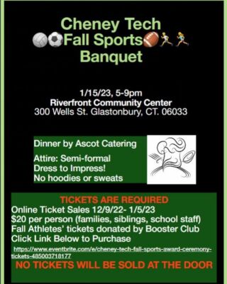 Danielson Middle School Athletic Booster Club Fundraiser 2022